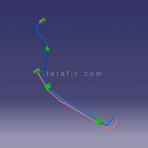 لوله های فلزی خنک کننده گیربکس ام وی ام MVM X33 AT